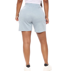 Pantalones cortos de calidad superior para mujer, material de algodón 100% de secado rápido, pantalones cortos ligeros con estampado de logotipo personalizado para mujer - Product Image 2