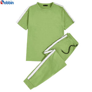 Ensemble de survêtement en coton de haute qualité pour hommes, vêtements de mode, survêtement à manches courtes, jogging, ensemble deux pièces pour hommes, ensembles d'été - Product Image 6