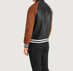 Veste en toile Letterman élégante et confortable de créateur exclusif pour hommes Varsity for Bulls Jackets Style Chicago - Product Image 5