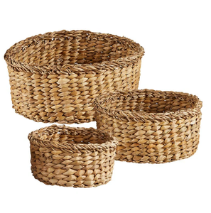 Paniers de rangement en jonc de mer le nouveau panier Durable Réutilisable 100% Rangements en jonc de mer de haute qualité respectueux de l'environnement - Product Image 5