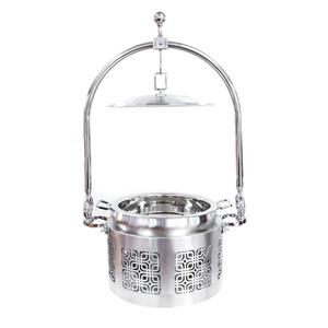 Réchaud à gaz en acier inoxydable avec support de brûleur-Serveur de buffet moderne pour service de nourriture chaude - Product Image 4