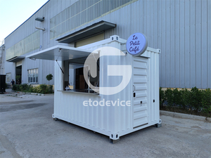 Café-bar mobile préfabriqué en conteneur maritime - Product Image 5