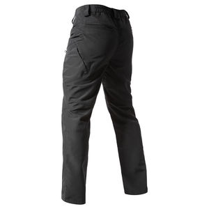Pantalones utilitarios tácticos de secado rápido para hombre, pantalones de trabajo al aire libre, diseño de ajuste elástico transpirable con bolsillos con cremallera, OEM personalizado - Product Image 2