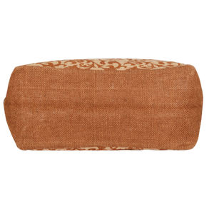 Toile de lin écologique réutilisable avec votre Logo, sac fourre-tout en Jute de plage en chanvre avec poignée personnalisée - Product Image 4