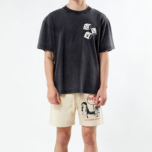 Top Trending Men Summer Casual T-shirts Stock Ropa a granel Hecho en fábrica Hombres Camisetas para la venta - Product Image 4