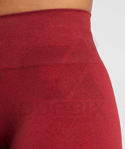 Pantalones cortos con cintura sumergida para mujer 100% poliéster logotipo personalizable pegatina Color patrón diseño pantalones cortos para mujer - Product Image 4