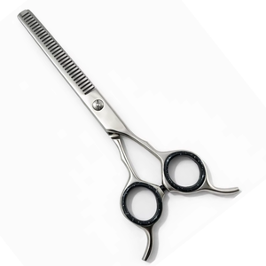 กรรไกรซอยผมมืออาชีพขนาด 6.5 นิ้ว ผลิตจากเหล็กกล้าไร้สนิม 4Cr13 ใบมีดคม 32 ฟัน สำหรับคนถนัดขวา ใช้ในร้านตัดผม - Product Image 1