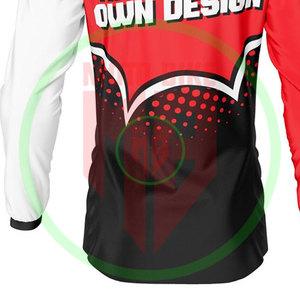 Camisetas de Motocross Transpirables de Alta Calidad, Diseño Personalizado, Camiseta de Motocross Sublimada, Ropa de Carreras, Camiseta de Motocross de Manga Larga - Product Image 6