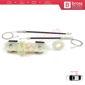 BWR5333 Power Window Regulator Repair Set Rear Right for Fiesta MK6 CB1 CCN JA8 JR8 2008-2017 4/5 Door 1567309 - Product Image 4