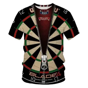 T-shirt décontracté de chasse à l'arc pour hommes T-shirt à séchage rapide de style américain pour hommes - Product Image 6