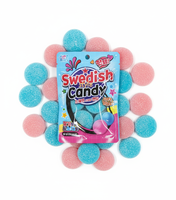 HACCP-gecertificeerde Yum'z Bites Koreaanse bolvormige gummy jelly trendy aardbei-frisdrank smaken |   Lange houdbaarheid 12 maanden 60g zak