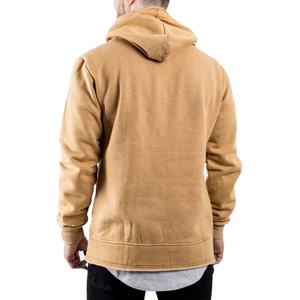 Sweats à capuche pour hommes avec logo personnalisé 100% Zip-up Vintage Wash High Quality Stone Wash with Enzyme Long Length full trending basics hoodies - Product Image 3
