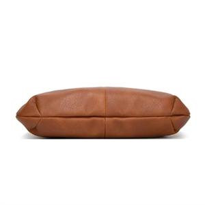 <b>Leather</b> Shoulder <b>Bag</b> Brown <b>Hobo</b> Soft Purse Everyday Tote Large Handbag for Women Handmade <b>Hobo</b> Zip Closure LHB-0026E - Product Image 6