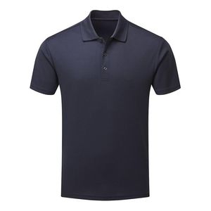 100% coton à manches courtes anti-rides T-shirts pour hommes Polo Sports Wears Custom Embroidery Polo T-Shirts - Product Image 3