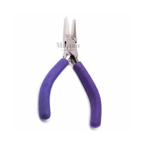 MANAN INSTRUMENTS Alicates de Punta Plana de 5 Pulgadas de Alta Calidad, Acero Inoxidable, Herramienta para Hacer Joyas, Mandíbula Lisa, Alicates para Doblar Alambre - Product Image 2