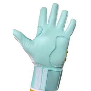 ถุงมือตีเบสบอลคุณภาพระดับมืออาชีพพร้อมการปิดแบบปรับได้ฝ่ามือหนังเรียบเป็นมิตรกับสิ่งแวดล้อม - Product Image 6