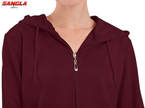 Survêtement personnalisé pour femmes le plus vendu sur mesure Costume de jogging pour femmes fabriqué au Pakistan - Product Image 5