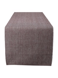 Napperon de table côtelé 100% coton coureur luxe moderne solide motif carré napperons en lin pour la maison hôtels mariages-tissé - Product Image 6