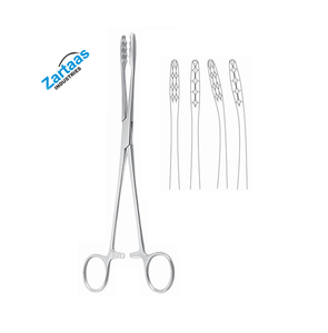 Pinzas de toalla Ulrich de acero inoxidable de alta calidad, pinzas de abrazadera de tubo, exportador y fabricante de 22cm - Product Image 6