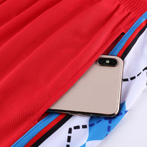 ชุดฝึกซ้อมบาสเกตบอล ชุดกีฬาคุณภาพสูง เสื้อเจอร์ซีย์แบบเรียบ ระบายอากาศได้ดี ชุดวอร์มฤดูร้อน เสื้อกั๊ก กางเกงขาสั้น ชุดฟิตเนส - Product Image 5