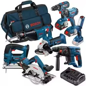 BosChs_20V ใหม่ทั้งหมด6.0-ah Li Ion ไร้สายชุดคอมโบ15ชิ้นเครื่องมือไฟฟ้าพร้อมจัดส่งฟรี