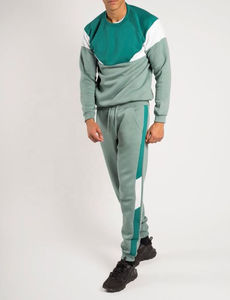 Trending 2 piezas Casual Athletic Track Suits para hombres Chándales Transpirable 100% Algodón Ropa Hombre Conjuntos - Product Image 5