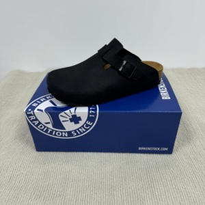 Colección Birkenstocks <span class=keywords><strong>Boston</strong></span> Clogs & Mules: Parte Superior de Cuero Genuino, Plantilla de Corcho con Soporte de Arco Superior, Calzado Cómodo OEM - Product Image 2