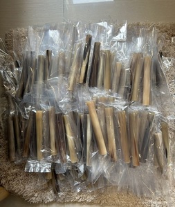 Rollo de cuerno de búfalo hecho a mano de alta calidad con mango de rollo de cuerno de buey estilo religioso precio de fábrica directo artesanías Naturales de La India - Product Image 4