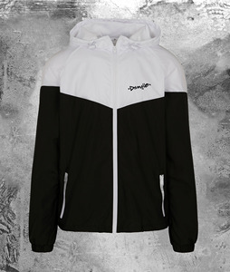 Ensemble de shorts en nylon pour hommes, tenues à la mode, ensemble pour hommes sur mesure, ensemble deux pièces coupe-vent en polyester et nylon avec fermeture éclair, ensemble court pour hommes - Product Image 1