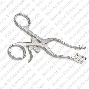 Retractor Weitlaner en acero inoxidable alemán, recién llegado, fuente de alimentación Manual, instrumento médico quirúrgico, Retractor Weitlaner - Product Image 2