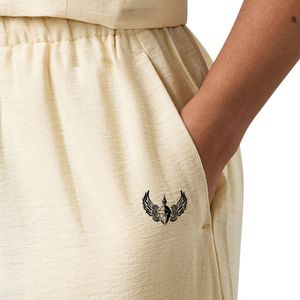 Pantalones Anchos con Cordón para Mujer, Corte Holgado, Estilo Casual, Ligeros y Cómodos para Uso Diario - Product Image 3