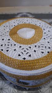 Muslim Prayer <b>Cap</b> 100% Cotton Mesh Fabric Customizable Design <b>Black</b> White Blue Gray for <b>Men</b> All Seasons From Bangladesh - Product Image 3