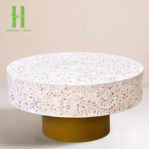 La mejor calidad, la mejor elección, artículos de decoración para el hogar, fregona de lujo, mesa de centro con incrustaciones de nácar para muebles y decoración del hogar, Vietnam - Product Image 5