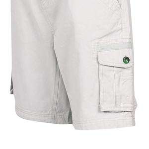 กางเกงขาสั้นคาร์โก้ผ้าฝ้ายแบบลำลองสำหรับผู้ชายกางเกงขาสั้น6กระเป๋าสไตล์ด้านหน้าบริการ OEM 100% - Product Image 5