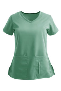 Hauts à manches courtes et pantalons de jogging personnalisés pour hommes, ensembles de gommes en Spandex pour infirmières - Product Image 6