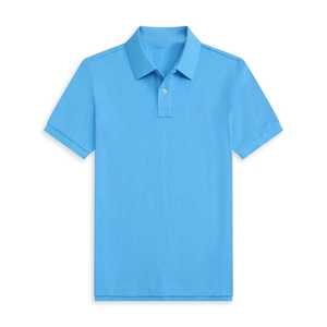 Polo informal de negocios para hombre, camiseta de manga corta, camiseta sólida cómoda y transpirable de verano - Product Image 4