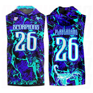 Ensemble de tenues de football 7v7, pack promotionnel, vêtements de sport par sublimation, impression personnalisée, 2 uniformes, sac, survêtement, casque et paires de manches - Product Image 4