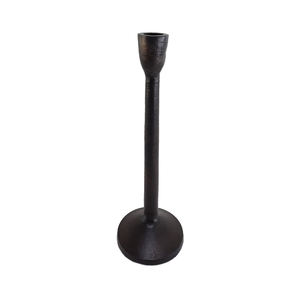 Candelero cónico de Metal de diseño increíble para el hogar y la iluminación navideña, cono de vela con acabado negro decorativo - Product Image 2