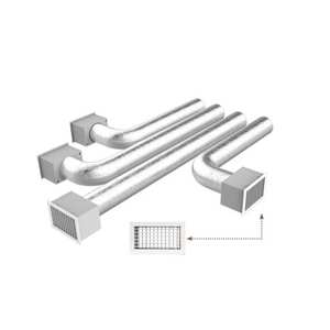 Kit de finition rapide pour collecteurs à 4 zones avec 150/160 raccords – Pièces pour systèmes CVC - Product Image 2