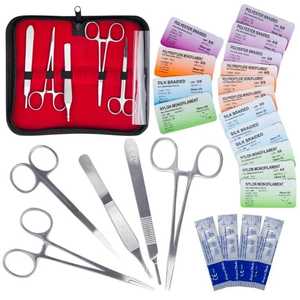 Kit de pratique de suture Dissection Suture Training For Medical Students Chirurgie Anatomie Training Kit - Product Image 1