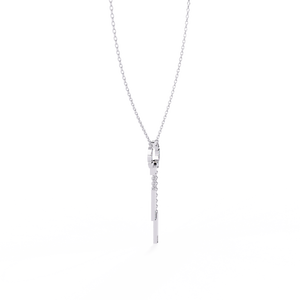 Collar de Oro de 18K con Diamantes Cultivados en Laboratorio para Mujer, Hermosa Pieza de Joyería - Product Image 1