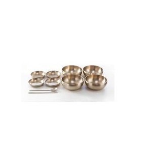 Bol en laiton moderne de taille différente et cuillère et mini bol en laiton poli brillant pour ustensiles de cuisine et meilleur prix - Product Image 1