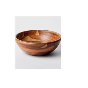 Good Quality Mango Wood Completely Finished Product Wooden <b>Bowl</b> <b>Dough</b> <b>Bowl</b> for Home Decor Kitchen Use - Product Image 6