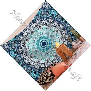 Tapisserie Mandala tenture murale indien tapisserie Tapis jeté tenture murale Boho pour la décoration de la maison - Product Image 4