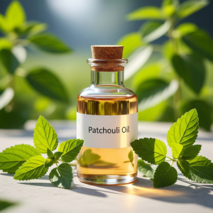 Aceite esencial de pachulí puro 100%, venta al por mayor, grado terapéutico para aromaterapia, cuidado del cabello - Product Image 1