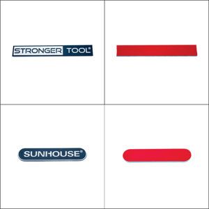 Alta calidad 3D Scratch Aluminio Buen servicio 3A Suministros de etiquetas Tipo Acero Material Metal - Product Image 5