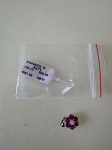 Natural Pink Hydro Pendant Necklace Gold Rhodium 925 Silver <b>Flower</b> <b>Shape</b> Bezel Setting Vintage Aqua Chalcedony Unisex Jewelry - Product Image 2