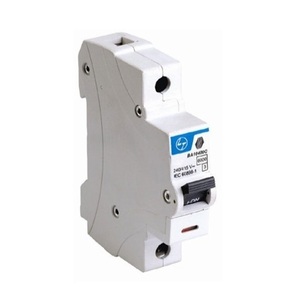 Un disyuntor en miniatura es un MCB de un solo polo de curva L & T 20A C inteligente y automático, BB10200C, - Product Image 1