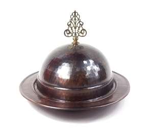 Beurrier en acier inoxydable brillant, vaisselle et assiettes de table de cuisine personnalisées de style antique - Product Image 5