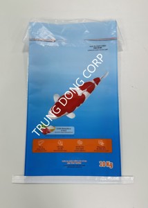 ถุงพลาสติก PP ทอพิมพ์ลายกราเวียร์สำหรับบรรจุอาหารปลาทำจากเวียดนาม - Product Image 3